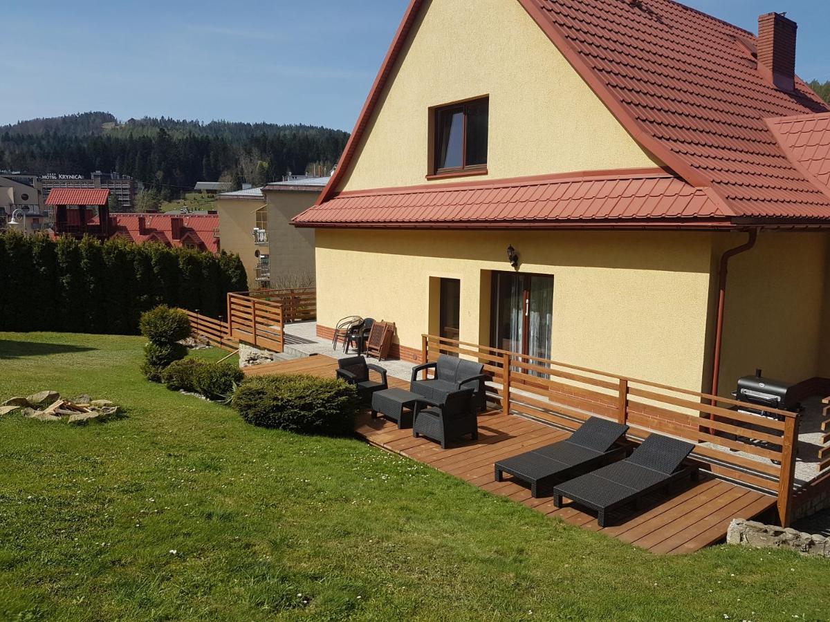 Willa Pod Zegarem - W Cenie Parking, Szybkie Wifi, Duzy Ogrod, Wiata Grilowa! Krynica Zdroj Eksteriør billede